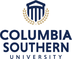 Columbia Southern University logo.